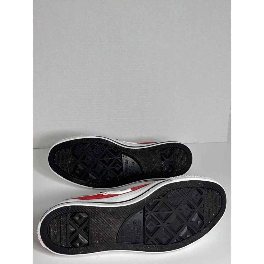 Converse All Star Low Top Sneakers American Flag Print Canvas Size 8.5 Mens - Picture 13 of 16